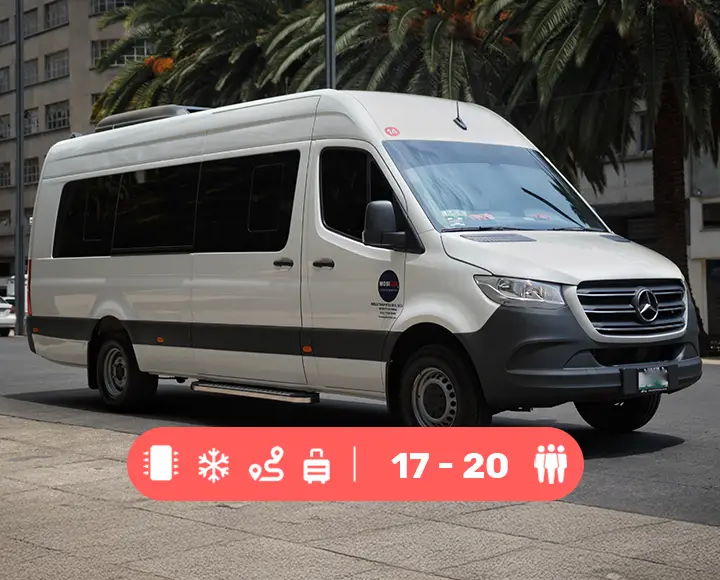 renta camionetas con. chofer en CDMX nuetra Flota de Mercedes Benz Sprinter